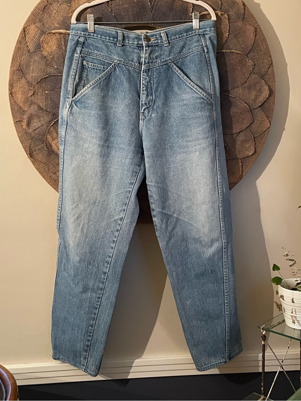 Lands’ End Vintage 90s Top Yoke Jeans